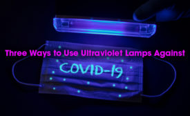 three ways to use ultraviolet lamps against COVID-19