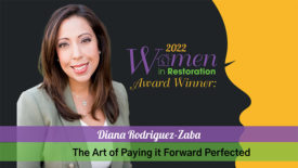 2022 Women in Restoration Award winner: Diana Rodriguez-Zaba