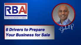 Prepare Your Restoration Business for Sale With These 6 Key Drivers